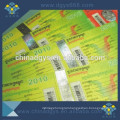 Custom printing hologram barcode security entrance ticket discount coupon voucher with invisible pattern